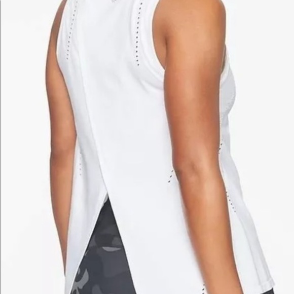 Athleta Foothill Tank Top Split-back, Athleisure, Hiking Yoga Navy Size Small - Picture 8 of 16